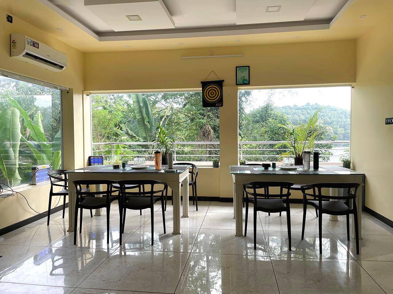 The dining hall of The Shore Wellness
