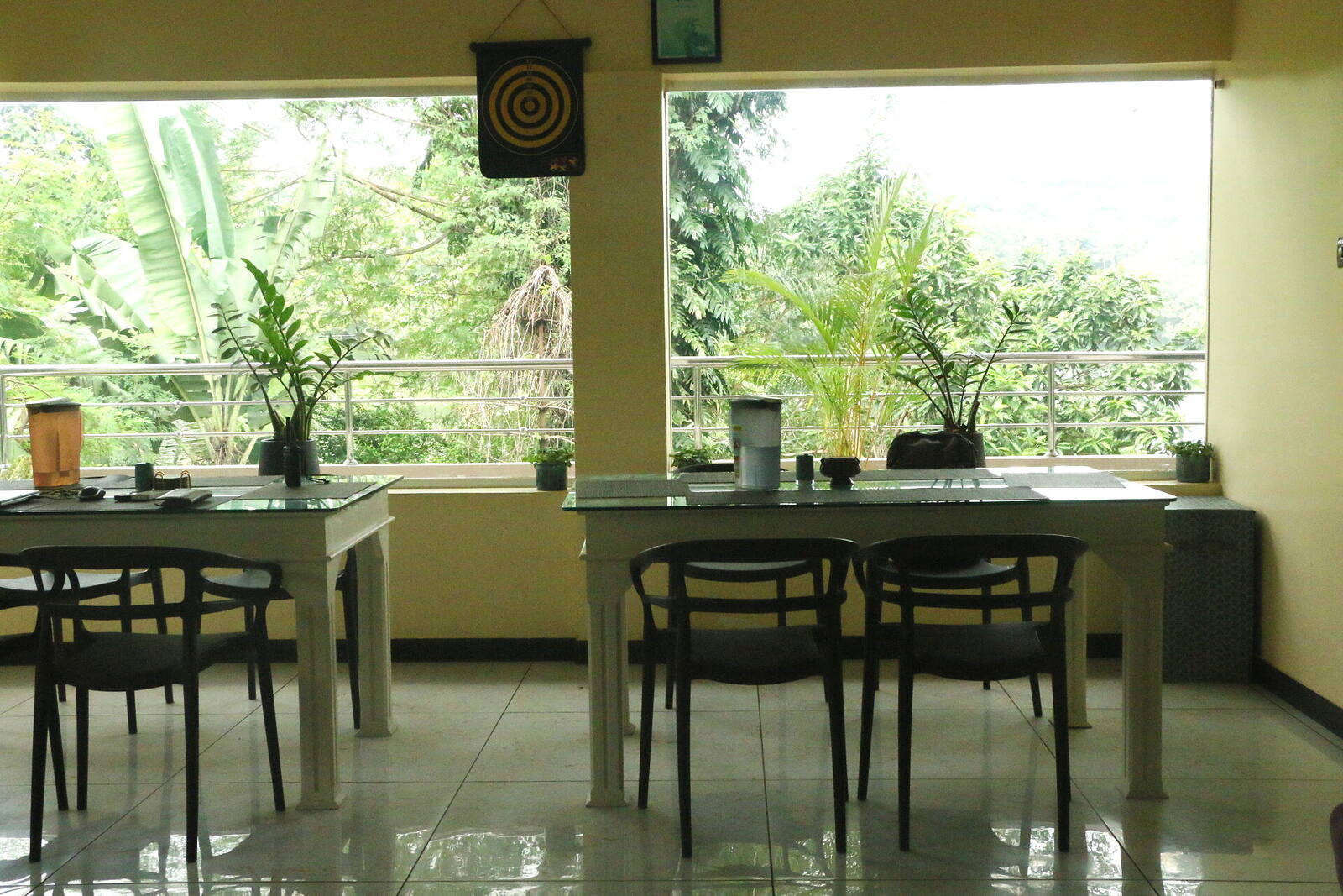The welcome lounge